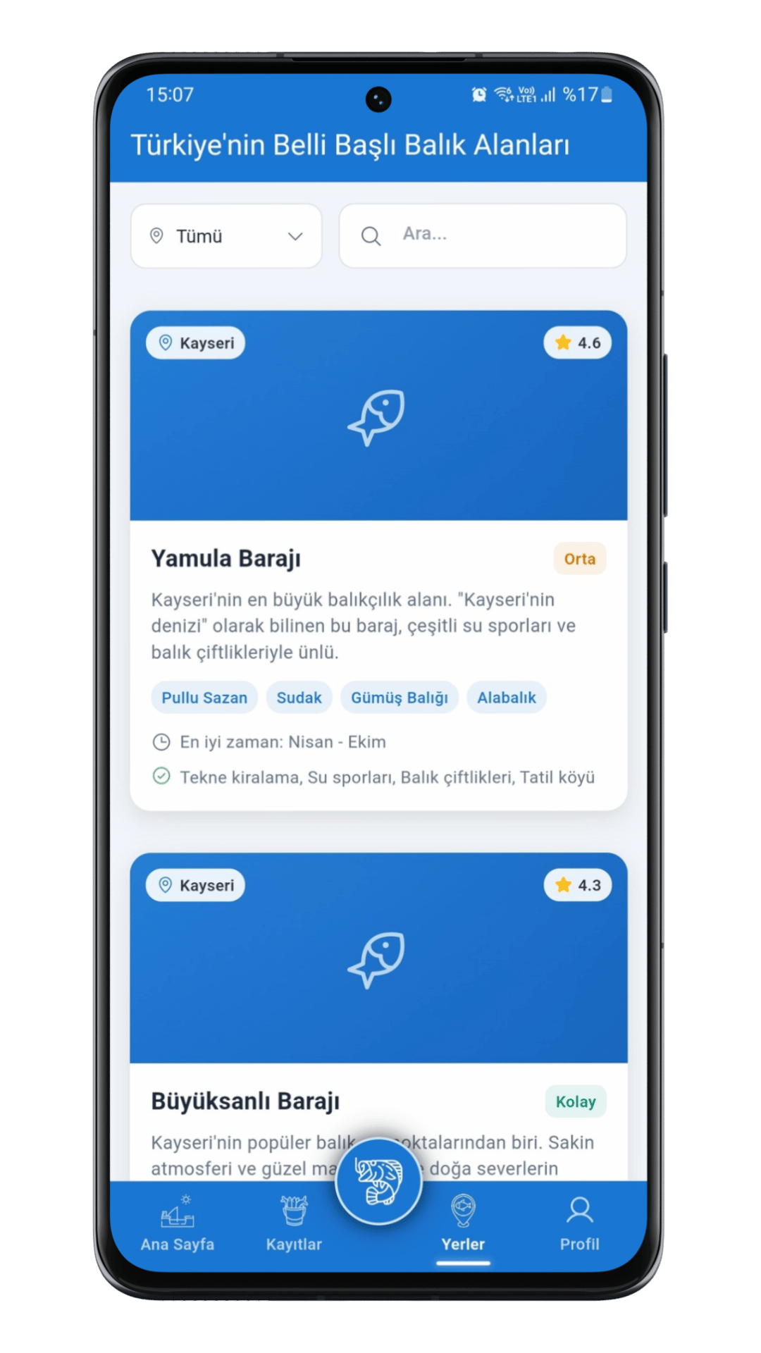 Balıkçılık Alanları